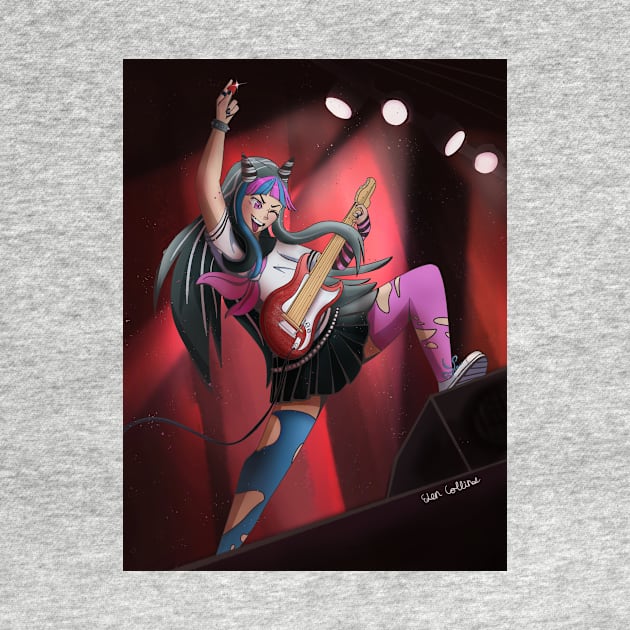 Ibuki mioda rocking by artsy-Eden